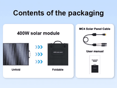 Folding Solar Panels 200w / 400w