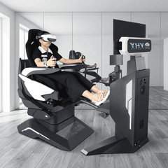 Virtual Reality Game 9D Flight Simulator