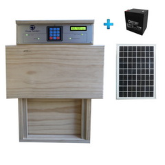 Solar Chicken Coop Door