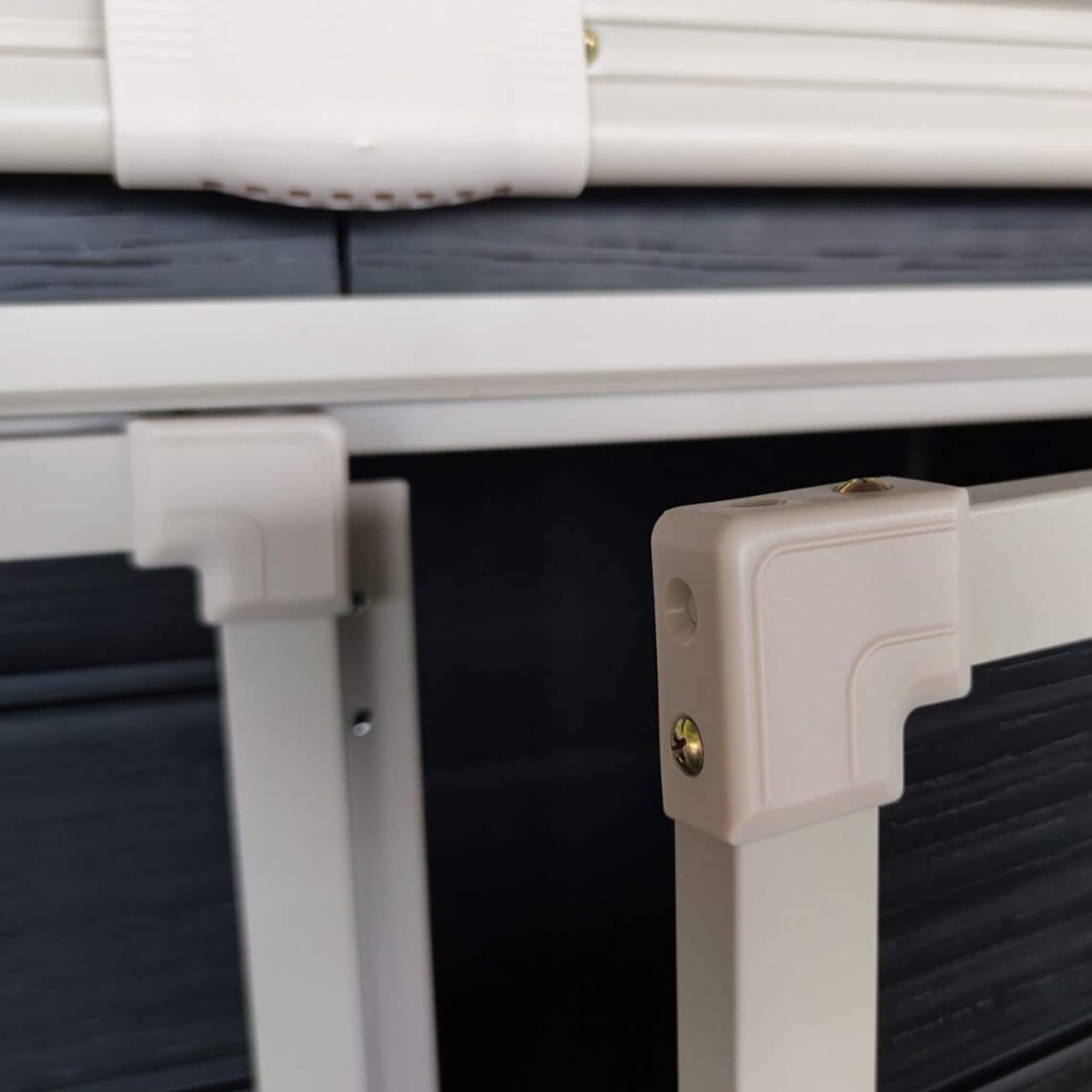 [06x08FT] Outdoor Resin Patio Garden Shed With Floor, 2 Windows, And Lockable Doors (SAK54953)