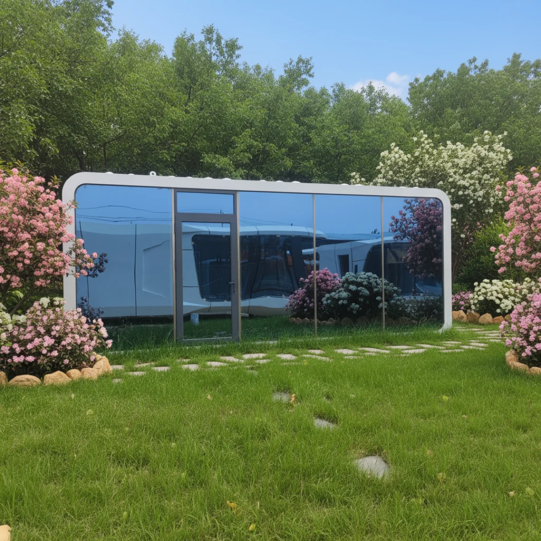 Apple Homes Ship Fully assembled & Equipped
