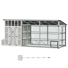 87.4 Inch Chicken Coup 10-15 Hens US