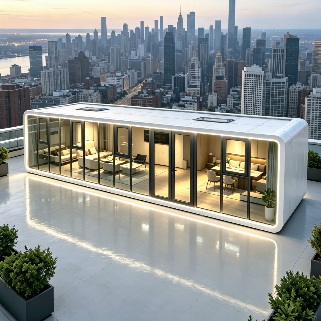 Apple Homes Ship Fully assembled & Equipped