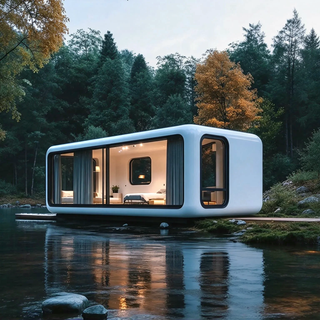 Apple Homes Ship Fully assembled & Equipped