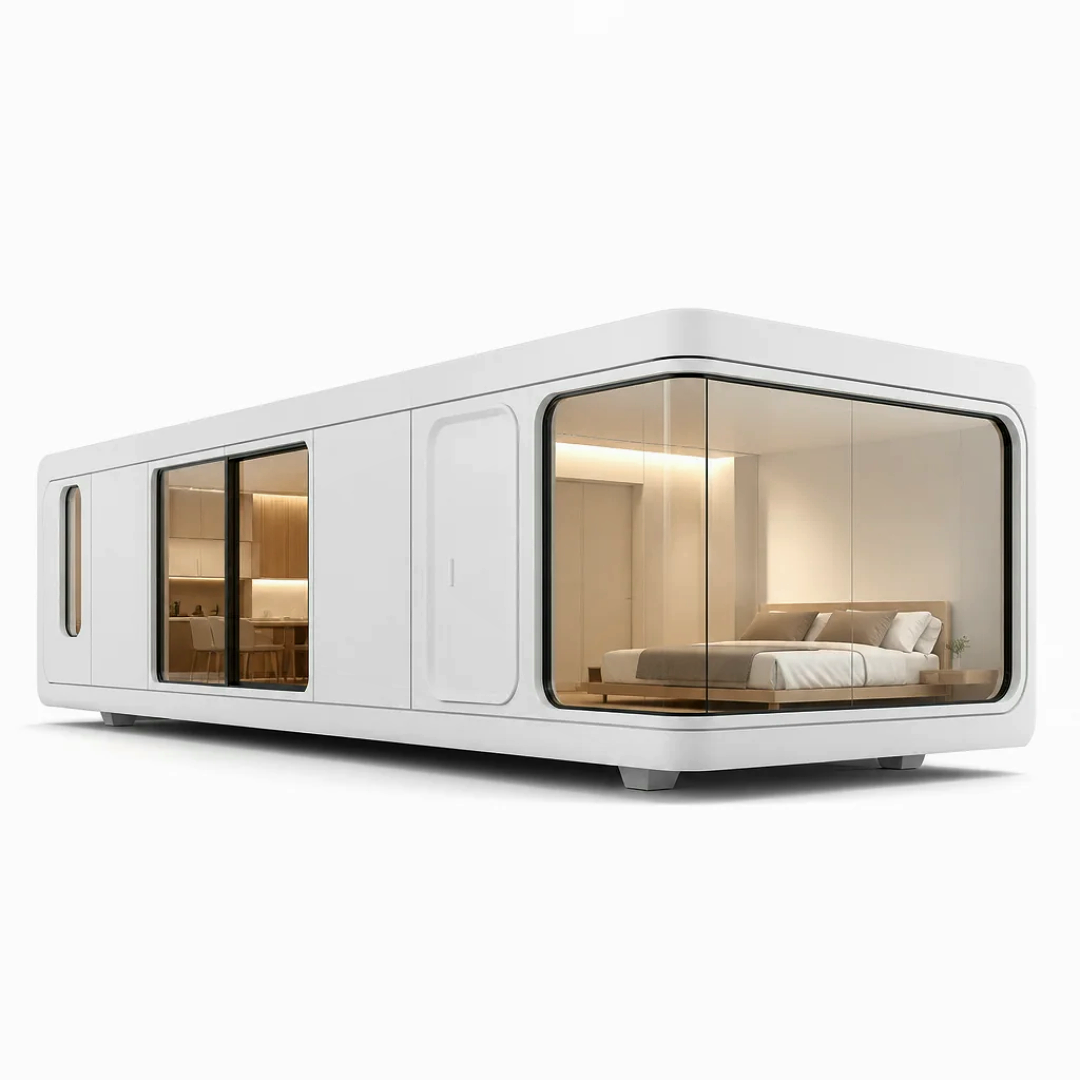 Apple Homes Ship Fully assembled & Equipped