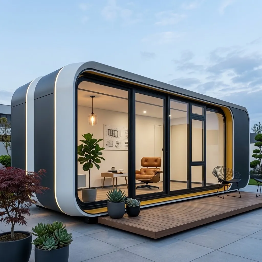 Apple Homes Ship Fully assembled & Equipped