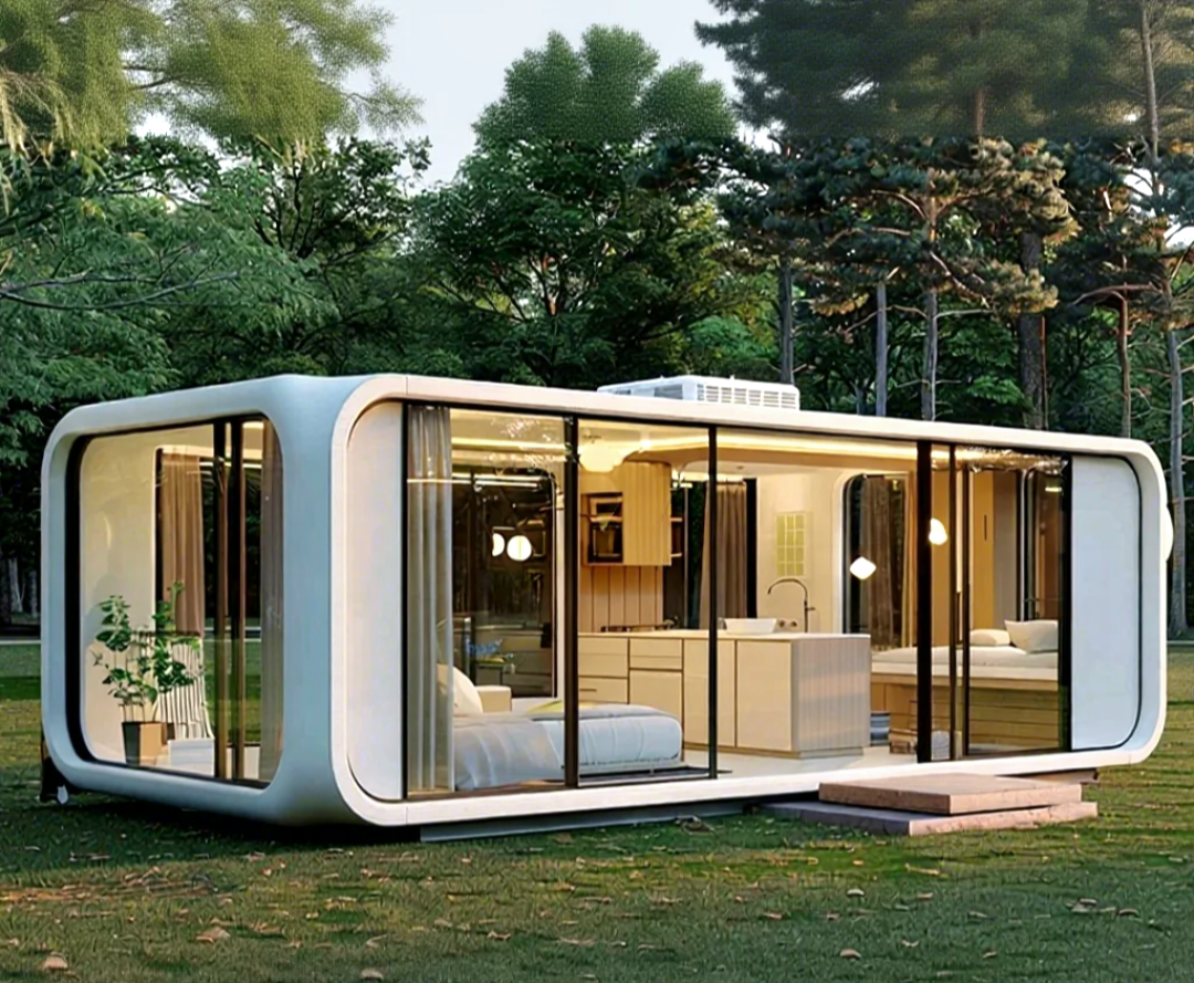 Apple Homes Ship Fully assembled & Equipped