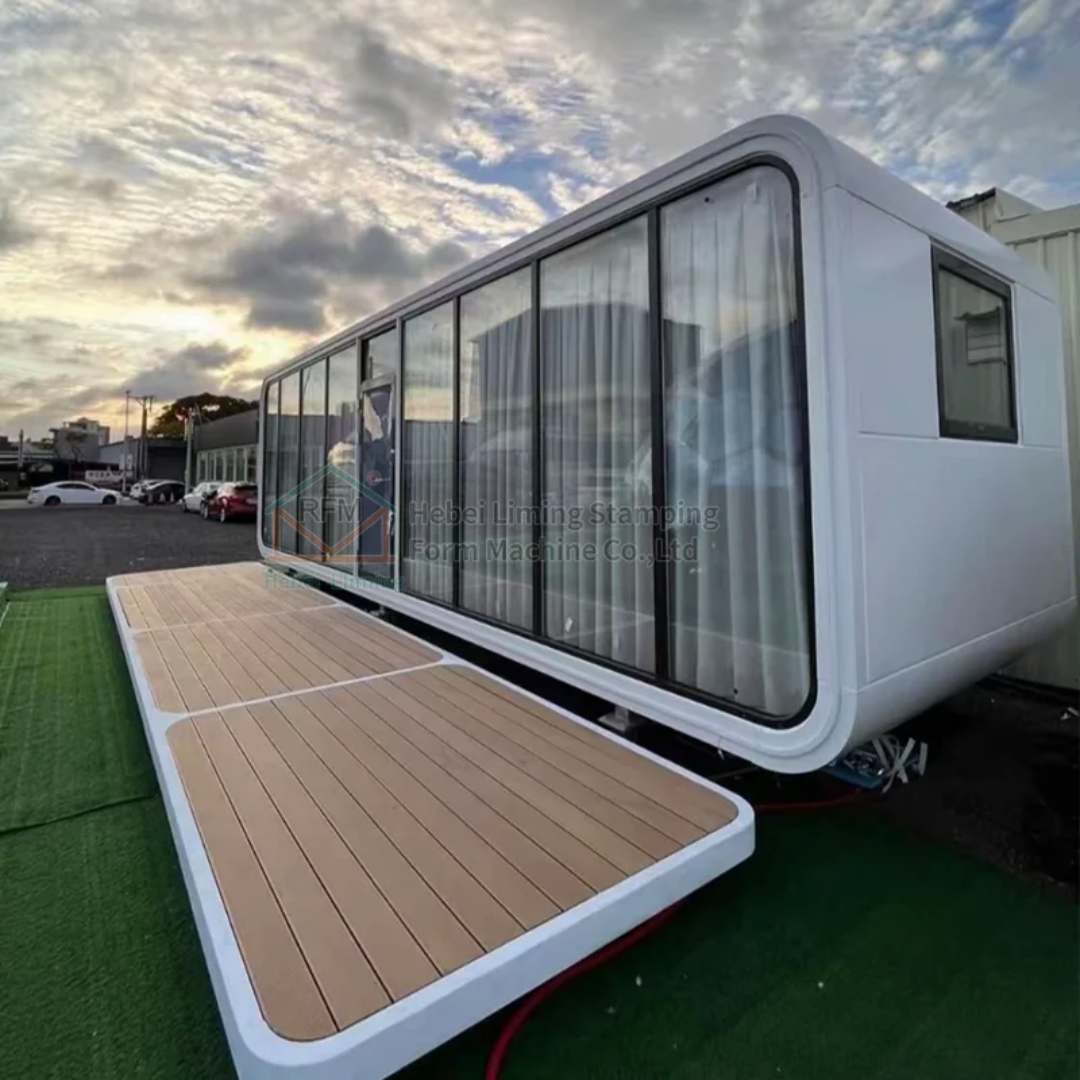 Apple Homes Ship Fully assembled & Equipped