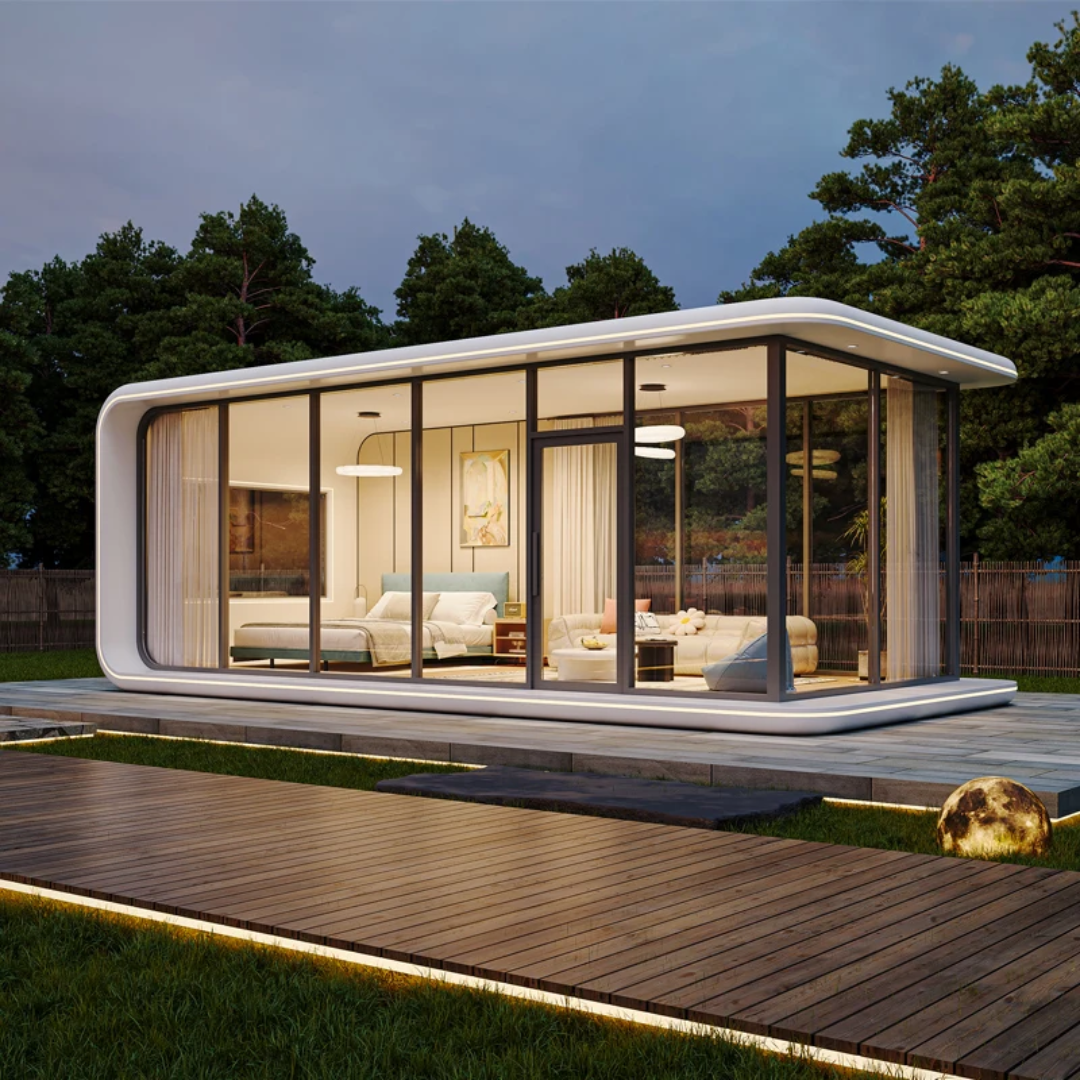 Apple Homes Ship Fully assembled & Equipped