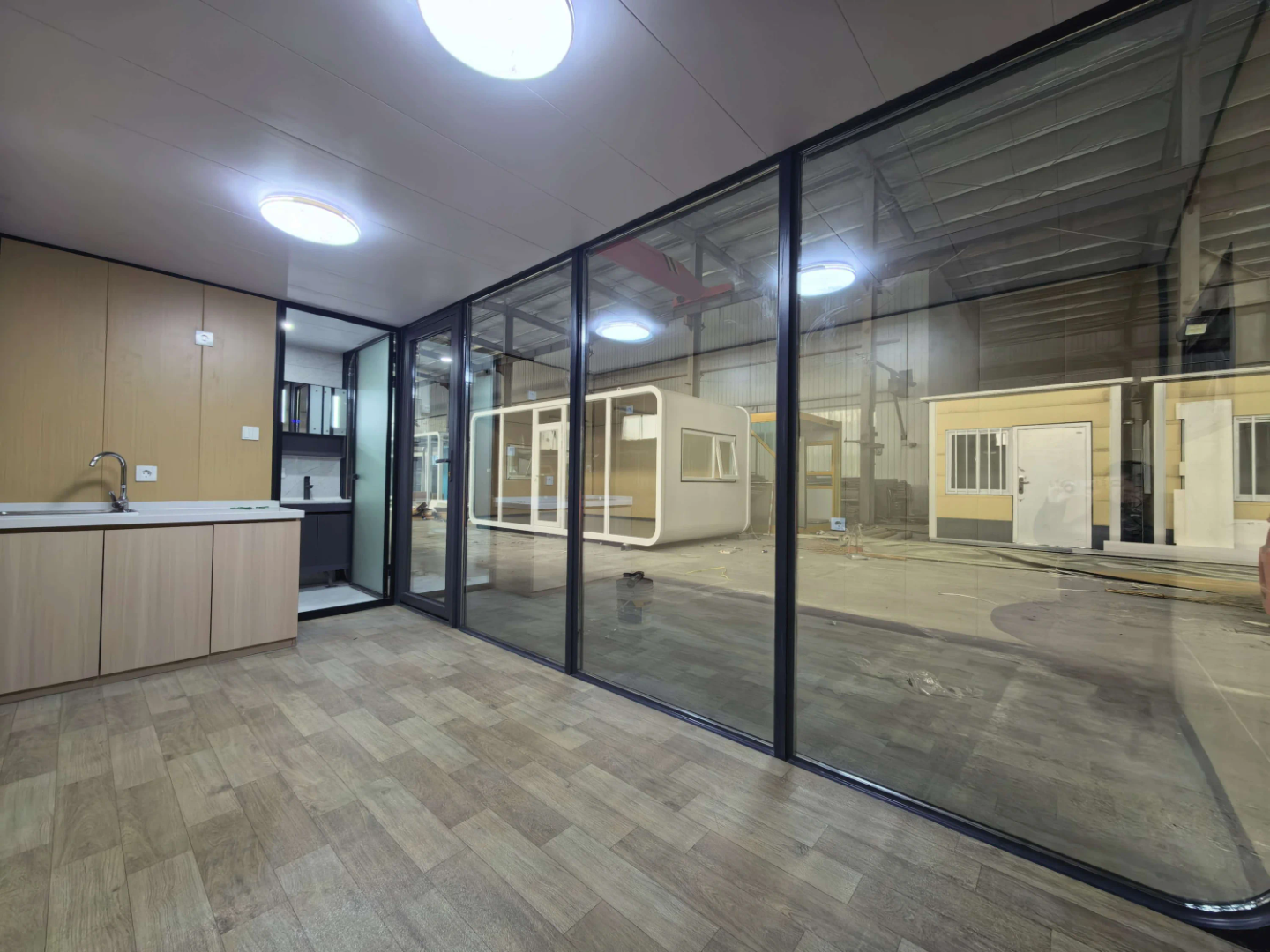 Apple Homes Ship Fully assembled & Equipped