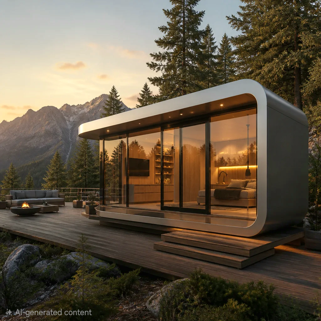 Apple Homes Ship Fully assembled & Equipped