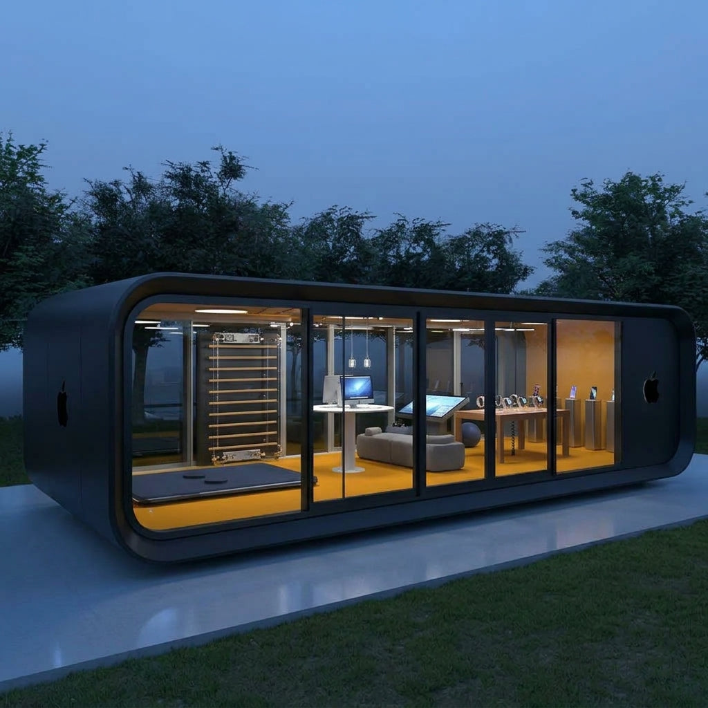 Apple Homes Ship Fully assembled & Equipped