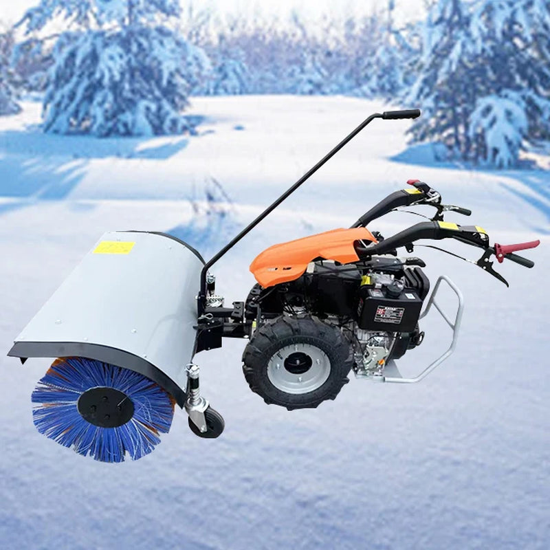 Electric Hand-Pushed Full-Gear Snow Blower Winter Urban Road Snow Removal Machine 220V New Condition