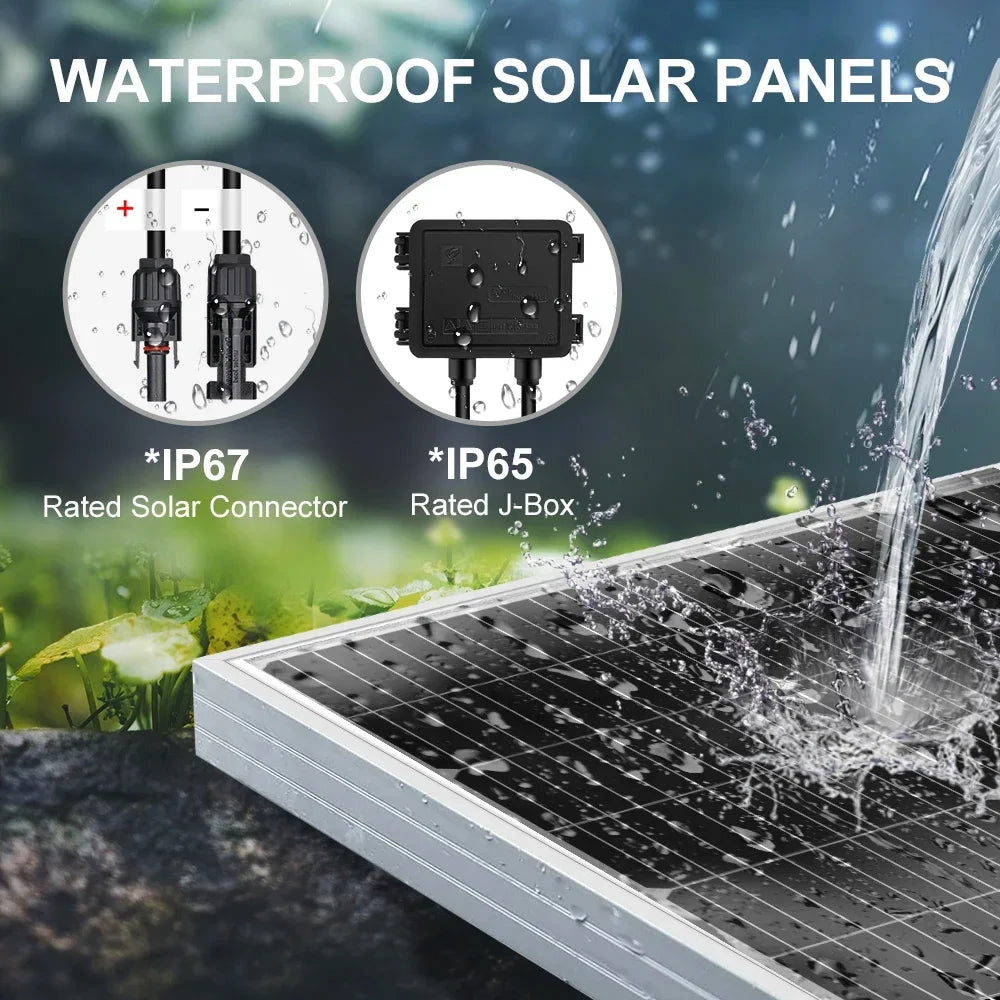 3000W Solar Panel High Efficiency Solar Cell Portable Power Bank Flexible Charging Outdoor Solar Cells for Home Camping