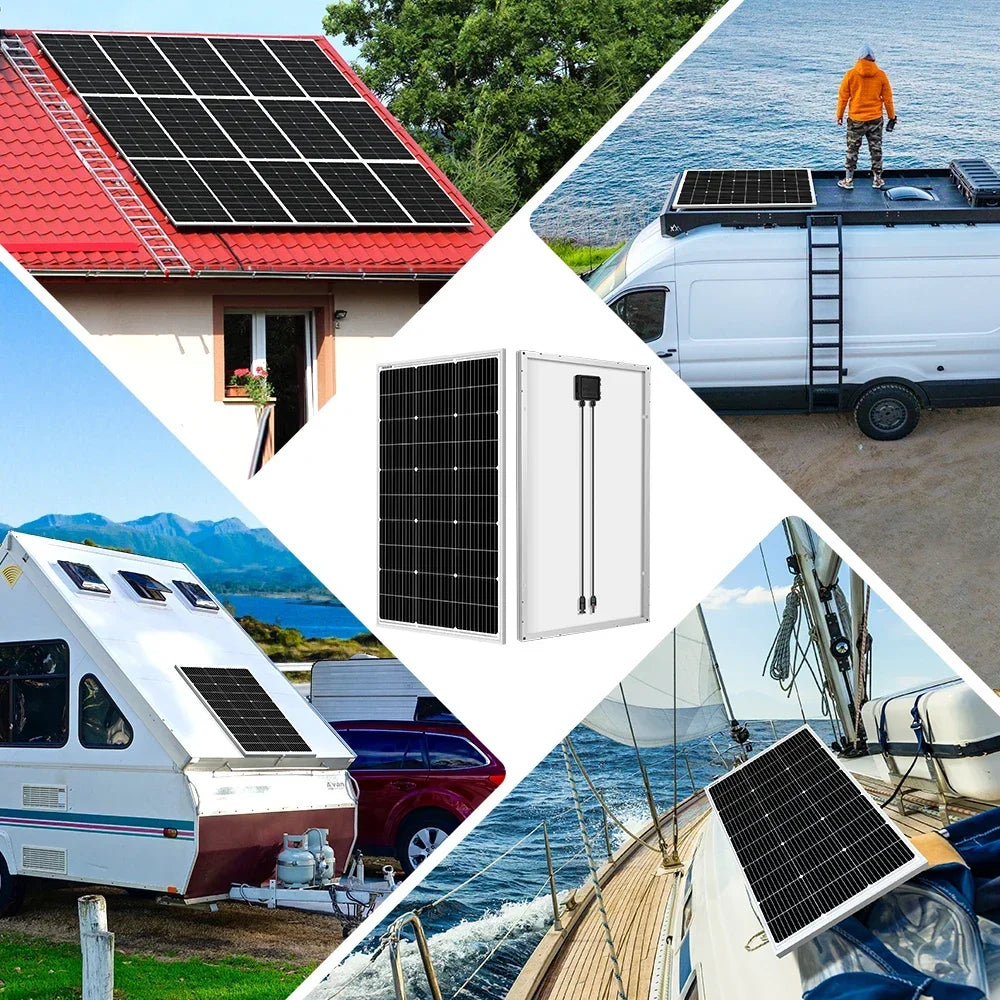 3000W Solar Panel High Efficiency Solar Cell Portable Power Bank Flexible Charging Outdoor Solar Cells for Home Camping