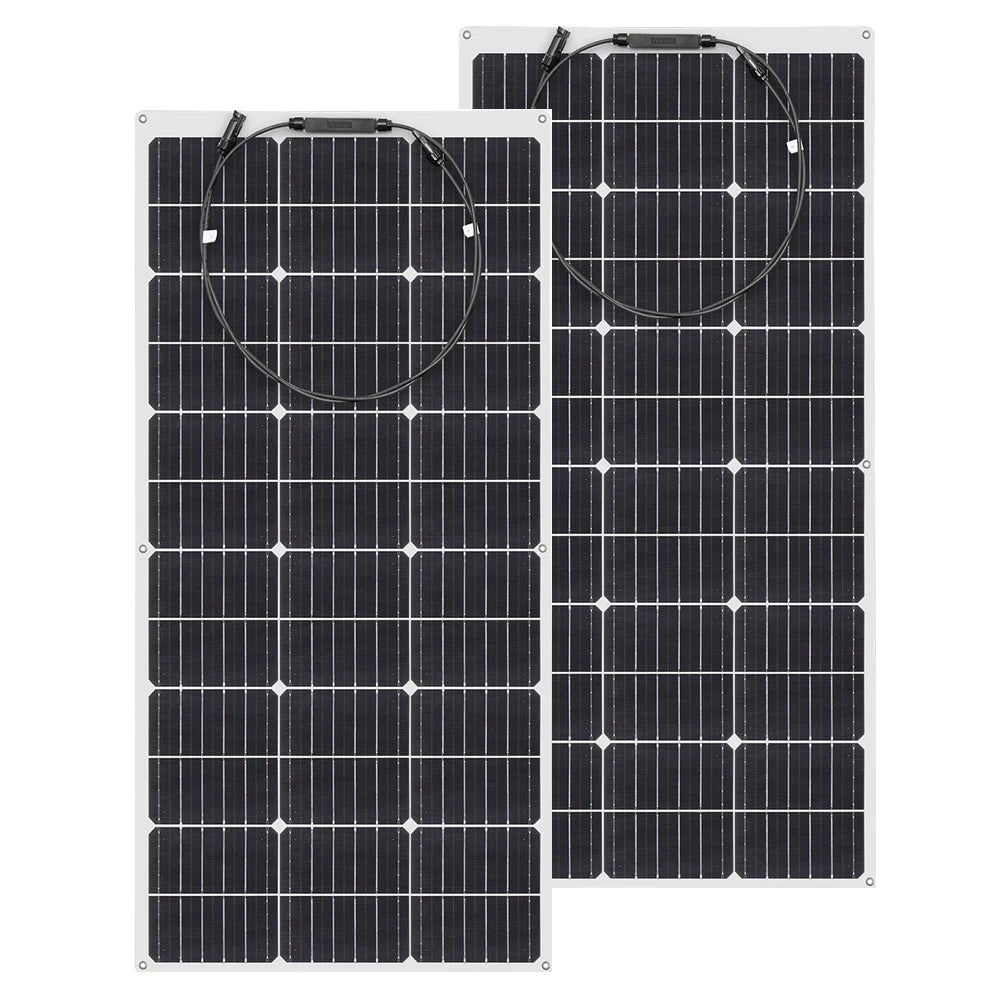 Solar Panel 300W 400W 200W 100W Flexible Monocrystalline Solar Cell Photovoltaic Solar Panels Kit 12V Battery Charger