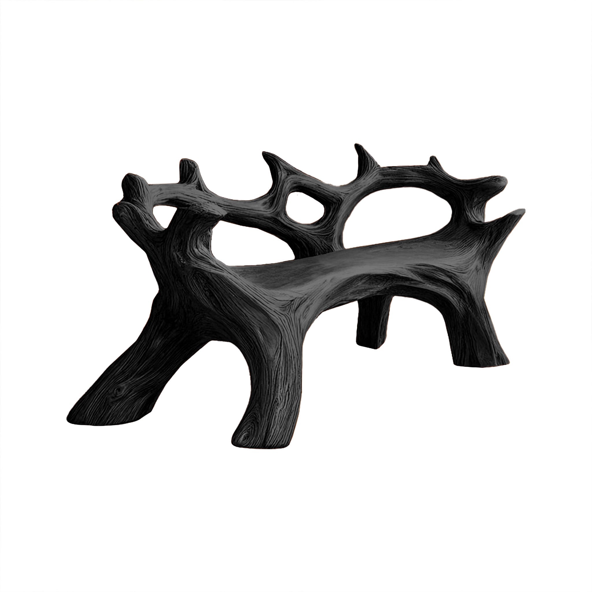 Arboris Driftwood Live Edge Outdoor Bench