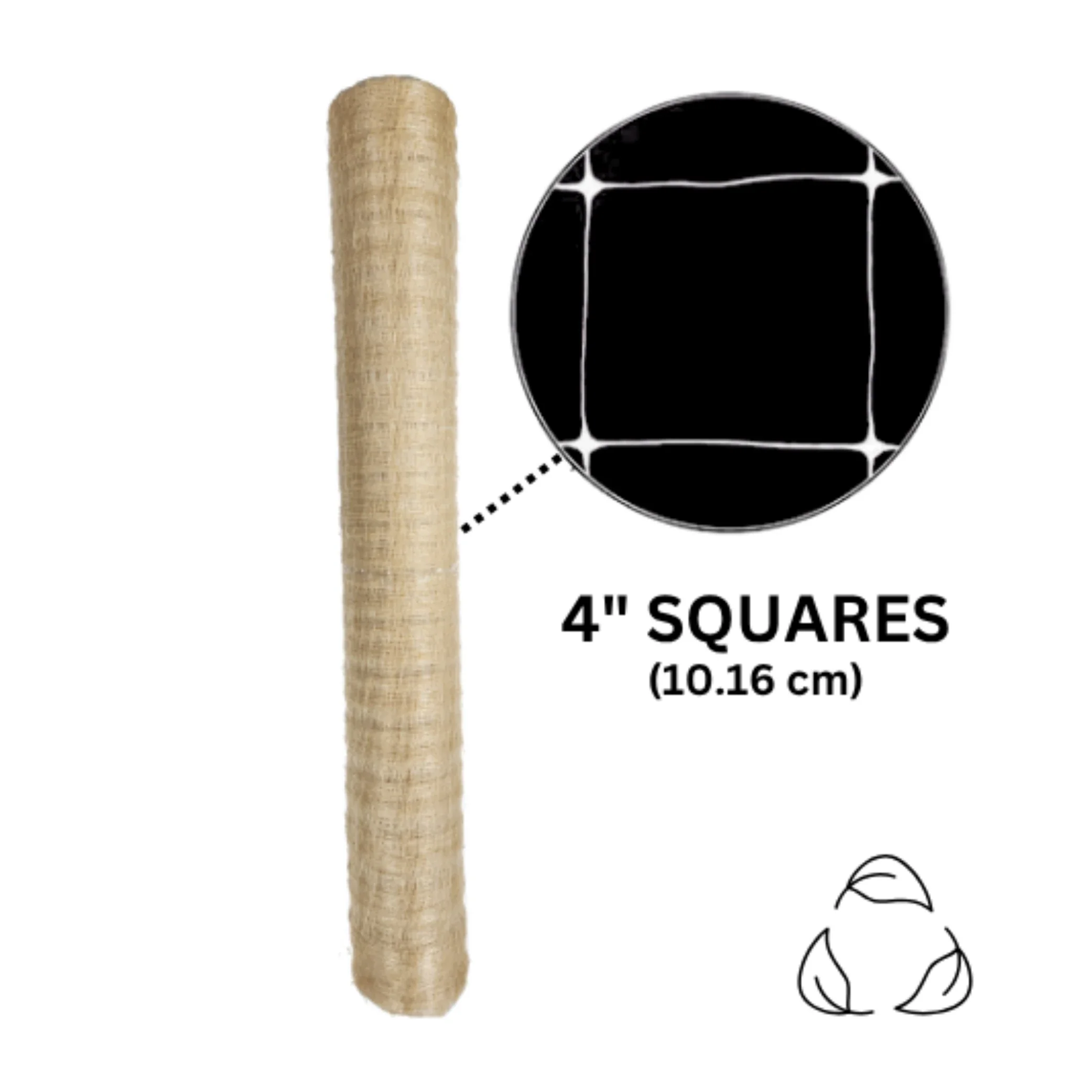 Common Culture Bio Trellis Netting Bulk Roll 5 ft x 3,280 ft w/ 4 in Squares