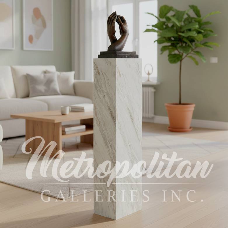 Modern Marble Pedestal