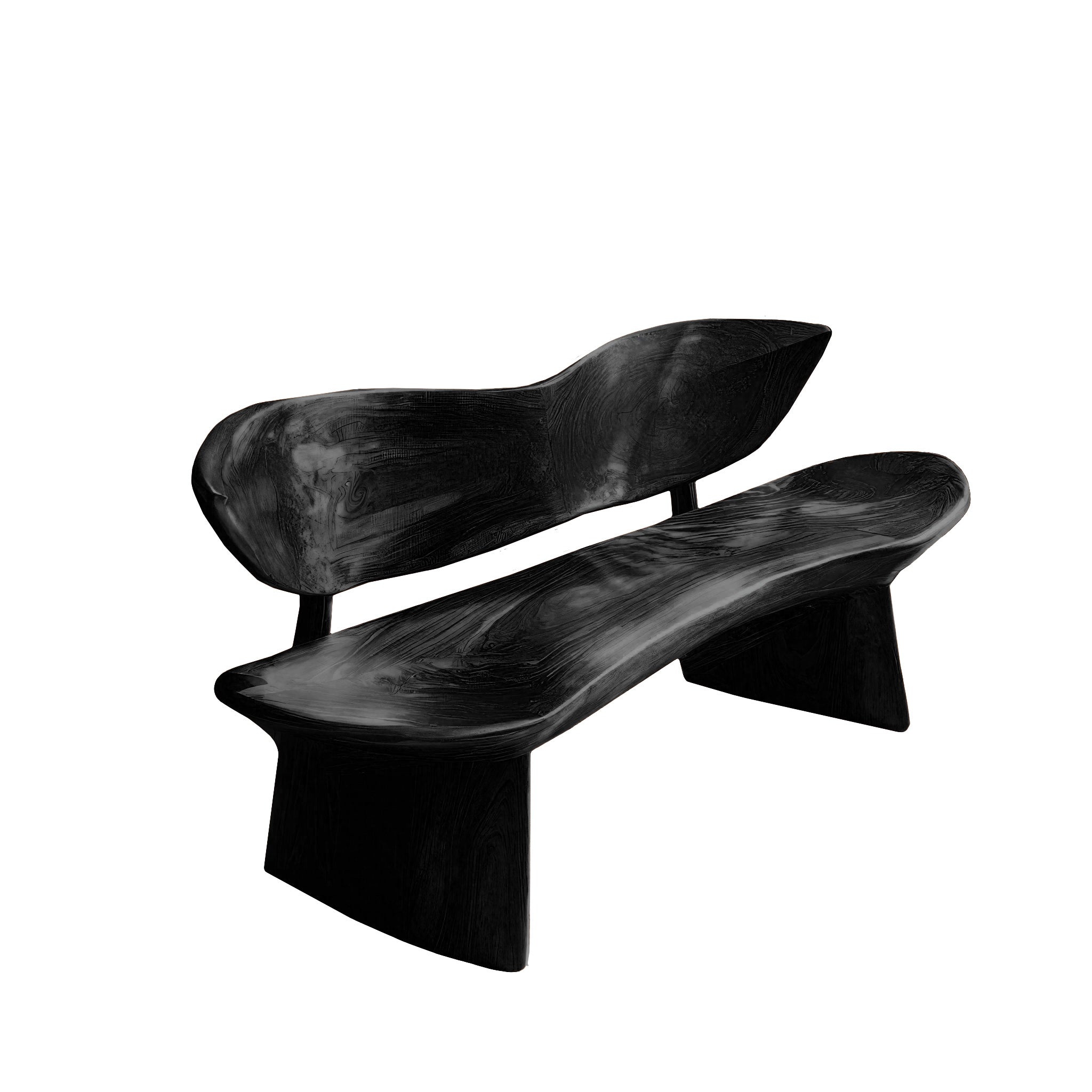 Leafform Solis Solid Wood Outdoor Bench