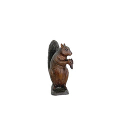Small Squirrel Table-top Bronze Statue