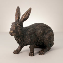 Bunny Rabbit Table-top Bronze Statue