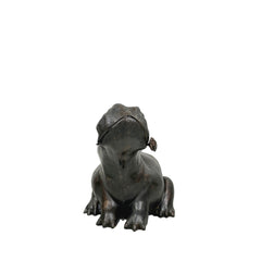 Bronze 'Princess Bella' Hippopotamus Fountain Sculpture