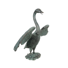 Swan Fountain Bronze Statue