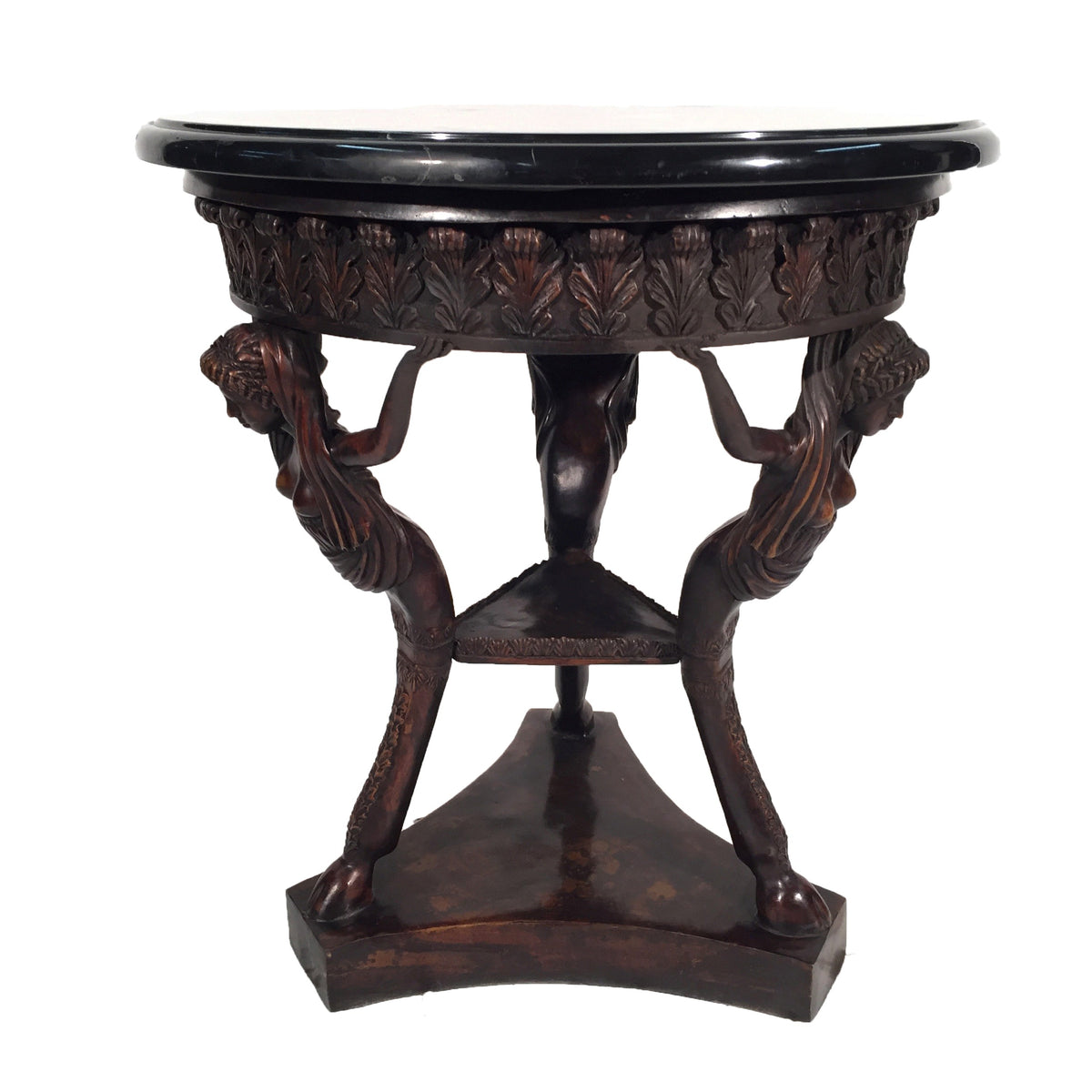 Three Satyr Bronze Table Base