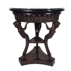 Three Satyr Bronze Table Base