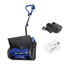 24V Cordless Snow Shovel Kit, Driveway Winter Snow Removal, Blue, 24V-SS13-XR