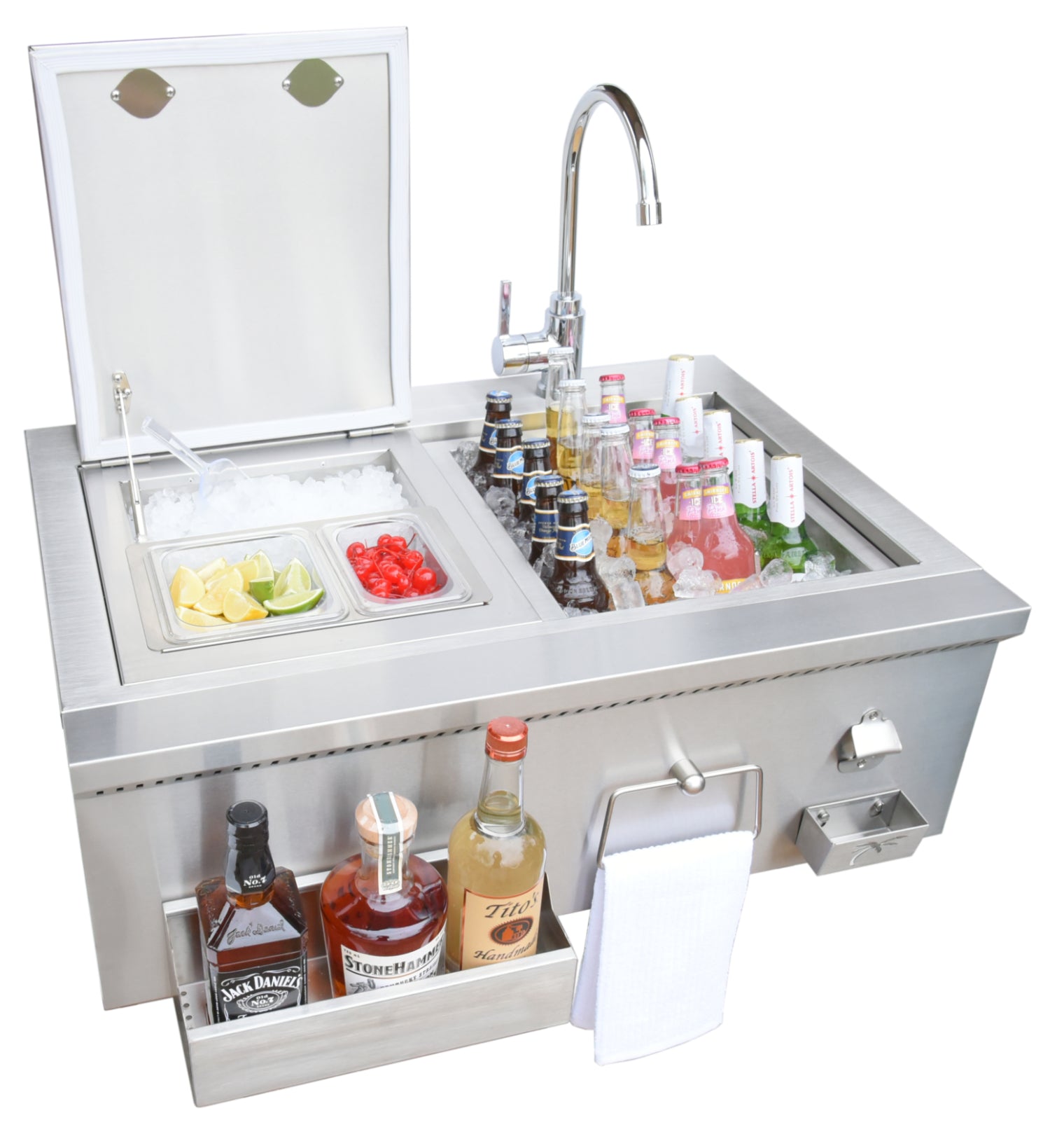 30” Cocktail Station with Sink