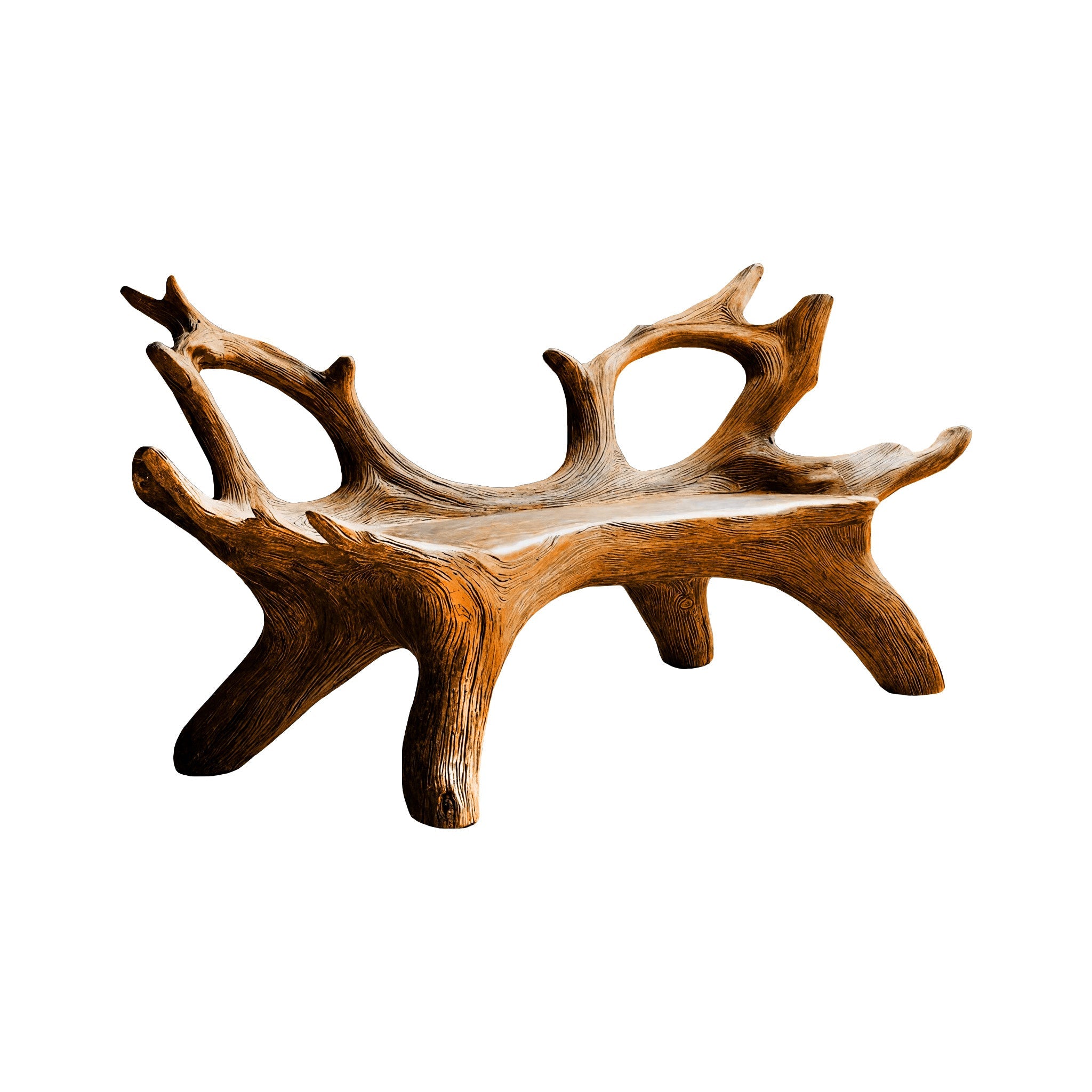 Sylvan Crest Live Edge Outdoor Bench