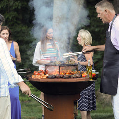 Arteflame Classic 40″ — Storage Base Flat-Top Grill & Fire Bowl (CORTEN Steel)