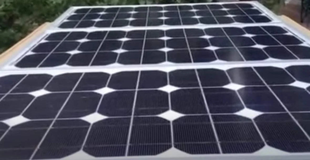 KIT Cargador De Batería De PANEL SOLAR UNIVERSAL 120W 36V Para Carrito De GOLF