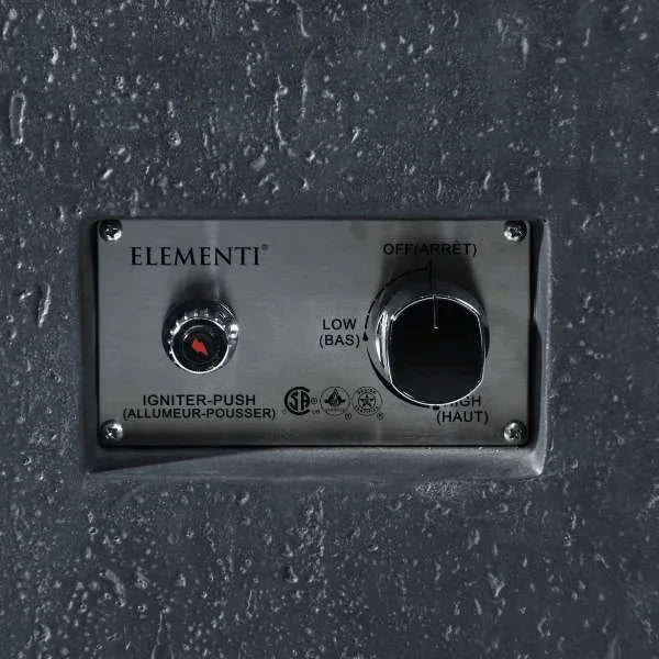 Elementi Plus Bergen Fire Table OFG413DG