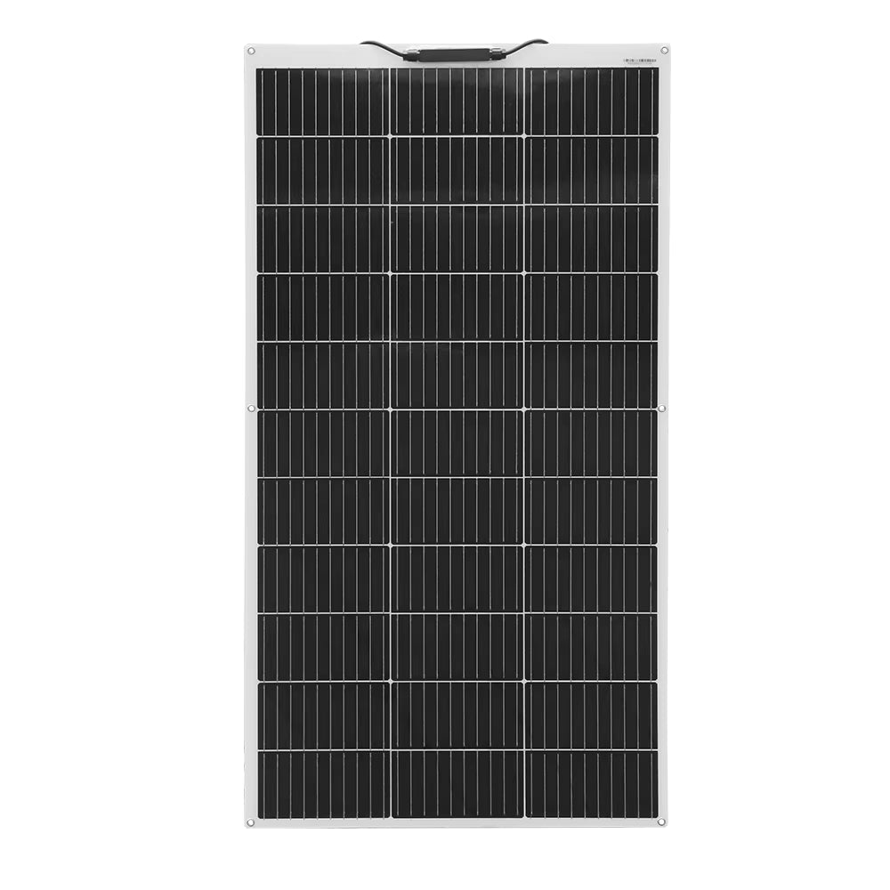 12V Flexible Solar Panel Kit Monocrystalline Solar Cell 50W 100W 120W 240W PV for Home RV & Boat Solar Power China Drop Shipping