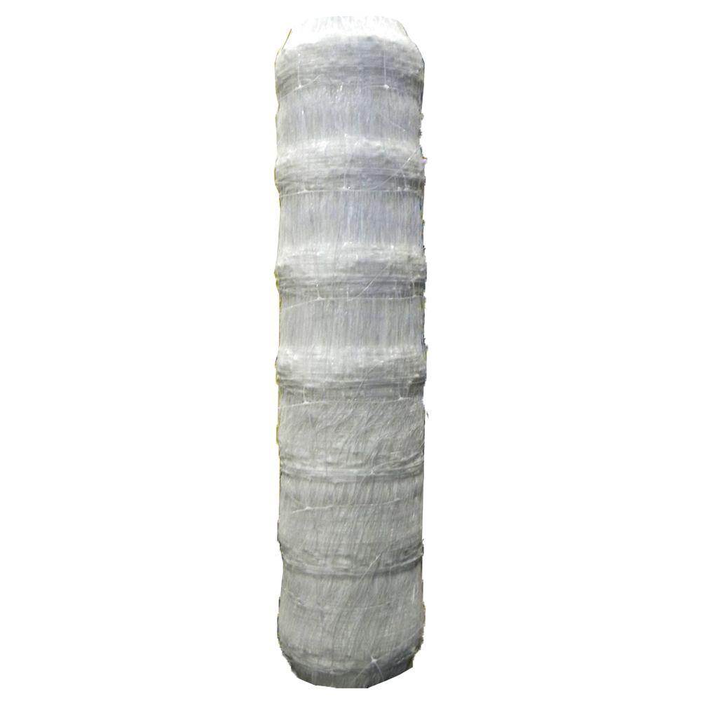 Common Culture Plastic Trellis Netting Bulk Roll 4 ft x 4,920 ft w/ 6 in Squares + Trojan 2 Inch Straight Scissors