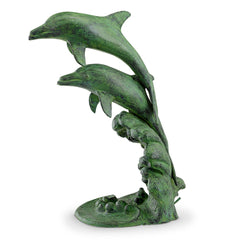 Leaping Dolphins Garden Spitter