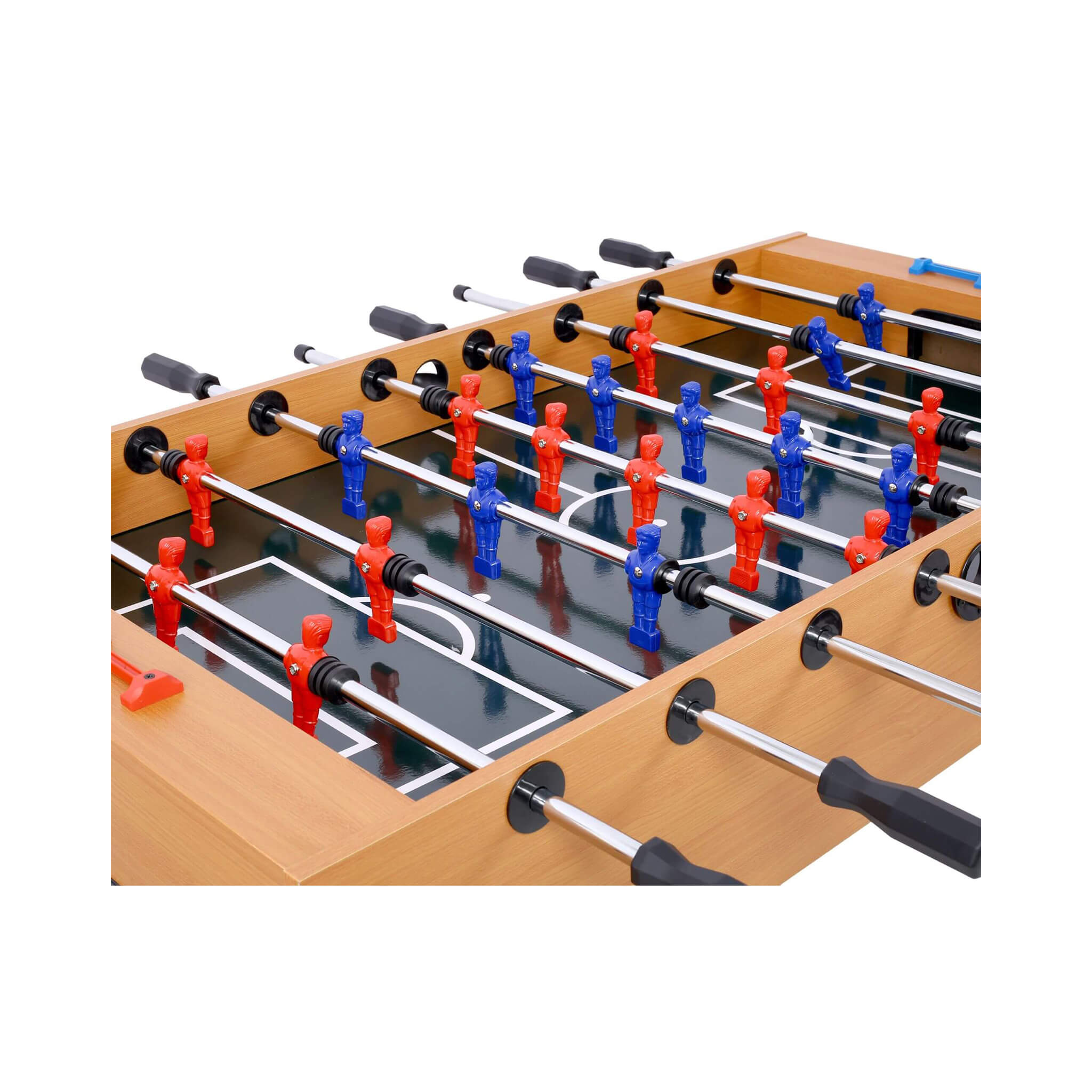 Premium 54-Inch Professional Wooden Foosball Table With Adjustable Leg Levelers (SAK95481)