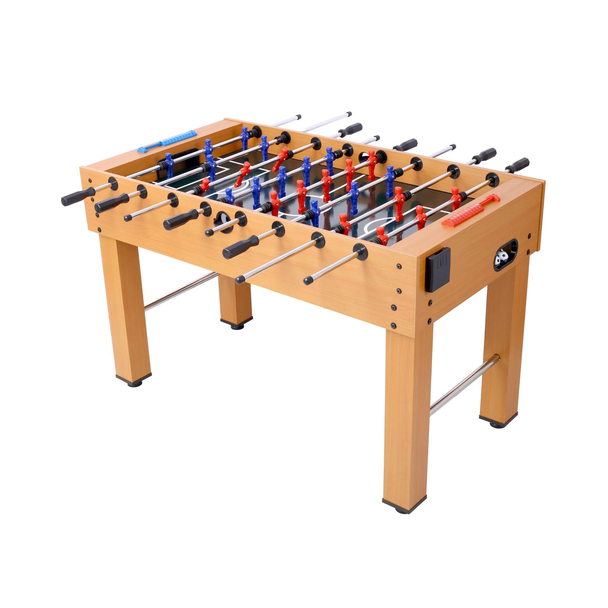 Premium 54-Inch Professional Wooden Foosball Table With Adjustable Leg Levelers (SAK95481)