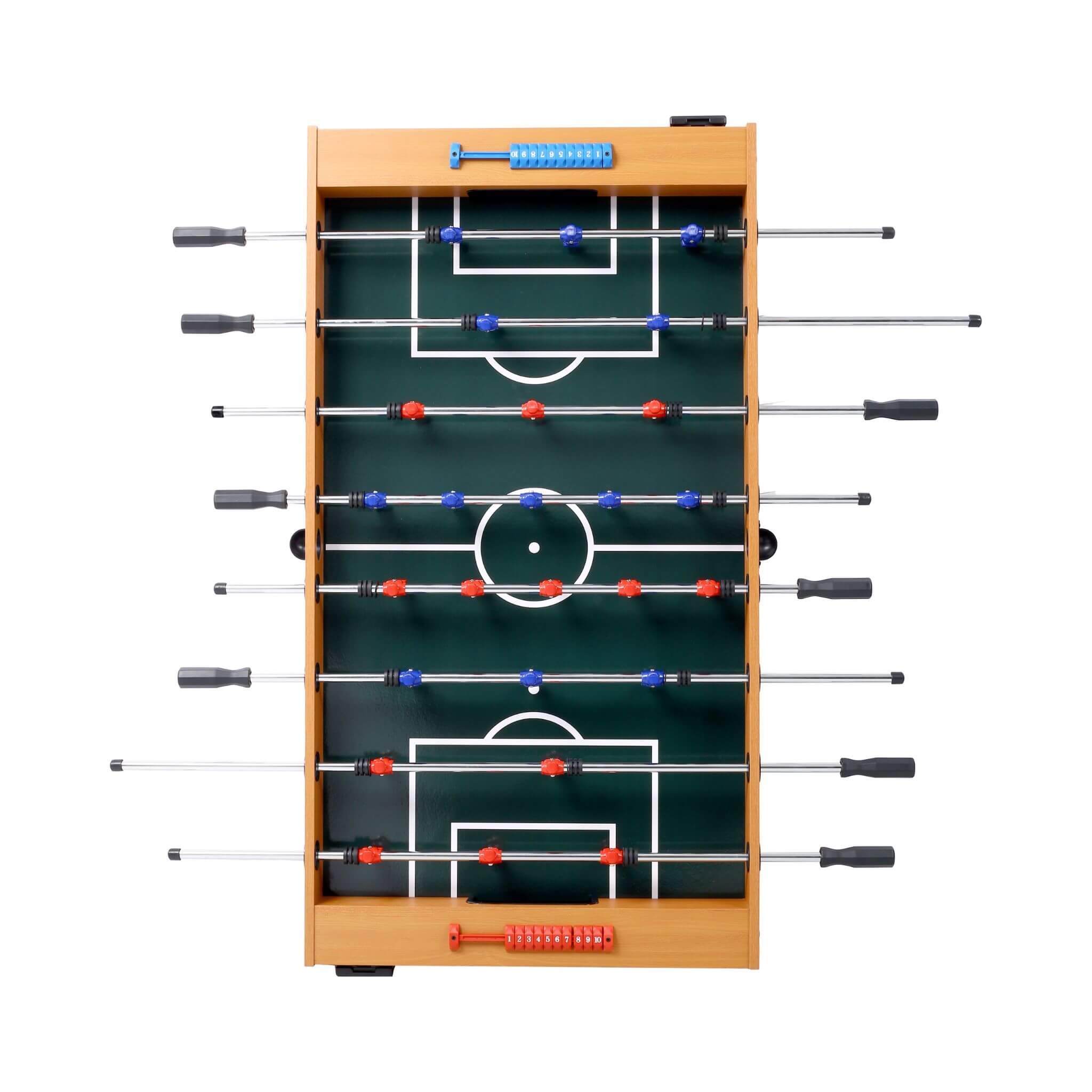 Premium 54-Inch Professional Wooden Foosball Table With Adjustable Leg Levelers (SAK95481)