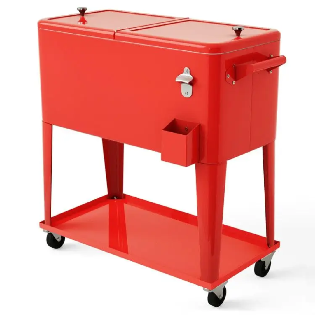 Rolling Party Cooler Ice Chest US