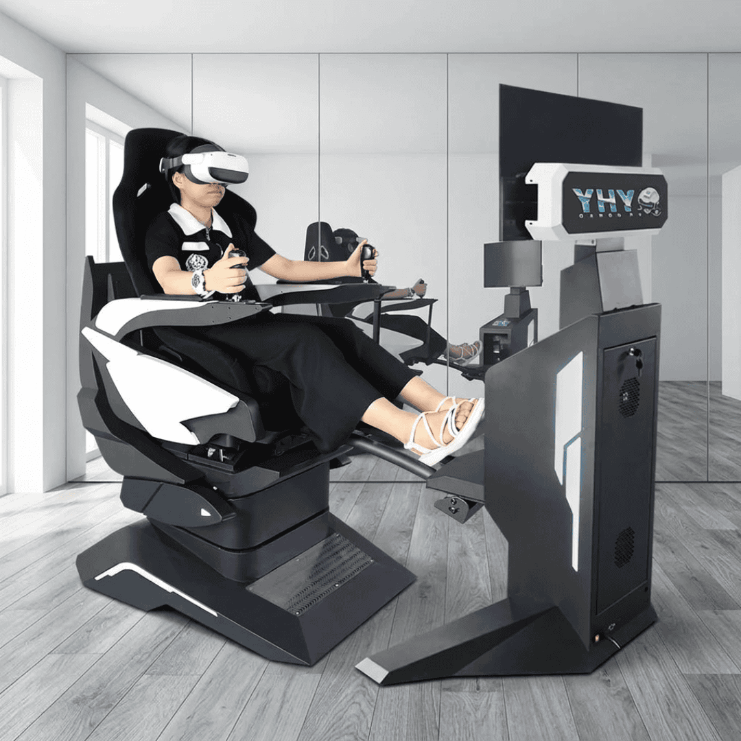 Virtual Reality Game 9D Flight Simulator